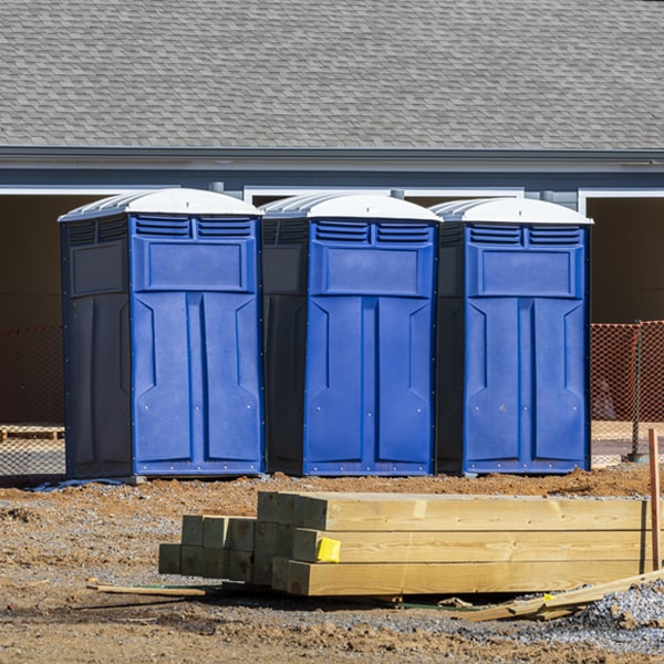 how many porta potties should i rent for my event in Fountain Hill